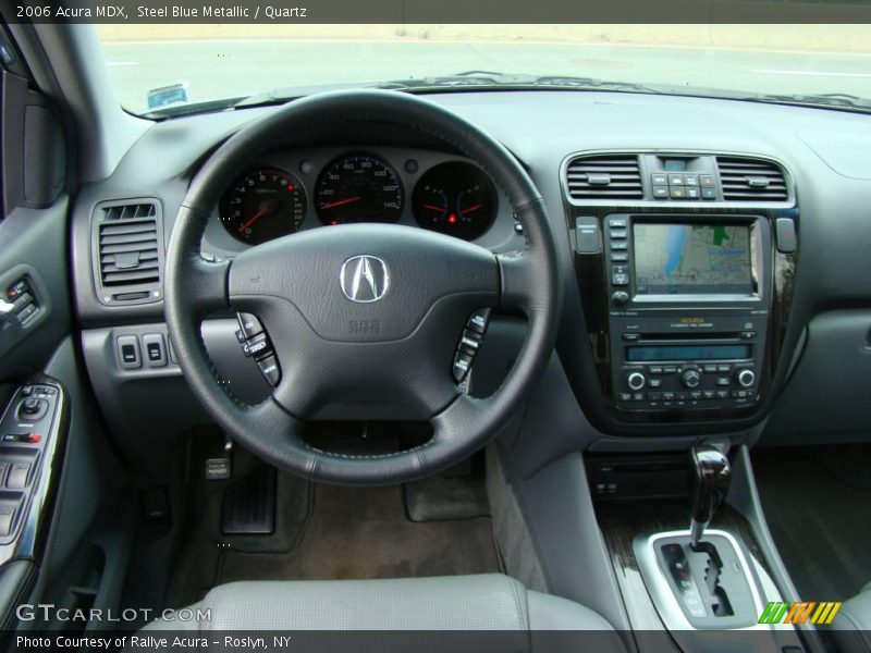 Steel Blue Metallic / Quartz 2006 Acura MDX