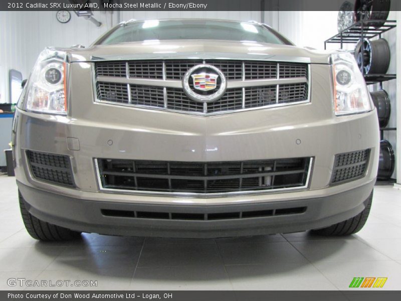 Mocha Steel Metallic / Ebony/Ebony 2012 Cadillac SRX Luxury AWD