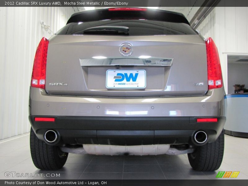 Mocha Steel Metallic / Ebony/Ebony 2012 Cadillac SRX Luxury AWD