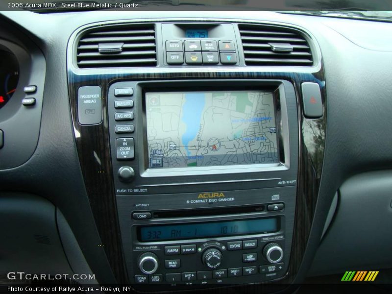 Steel Blue Metallic / Quartz 2006 Acura MDX