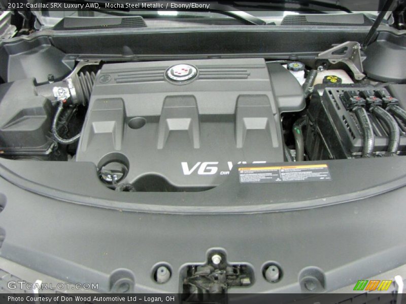 Mocha Steel Metallic / Ebony/Ebony 2012 Cadillac SRX Luxury AWD
