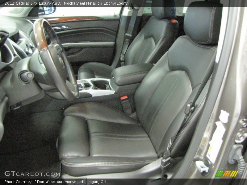 Mocha Steel Metallic / Ebony/Ebony 2012 Cadillac SRX Luxury AWD