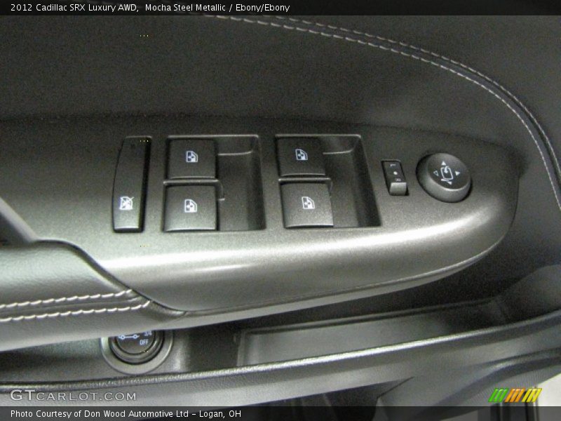 Mocha Steel Metallic / Ebony/Ebony 2012 Cadillac SRX Luxury AWD