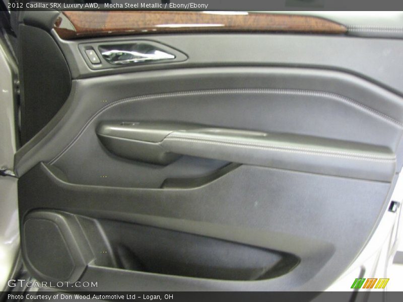 Mocha Steel Metallic / Ebony/Ebony 2012 Cadillac SRX Luxury AWD