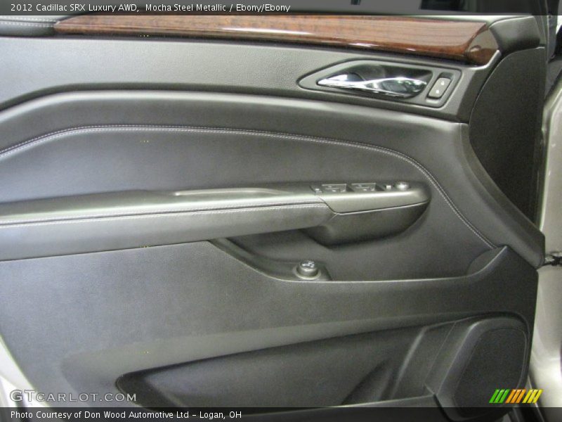 Mocha Steel Metallic / Ebony/Ebony 2012 Cadillac SRX Luxury AWD