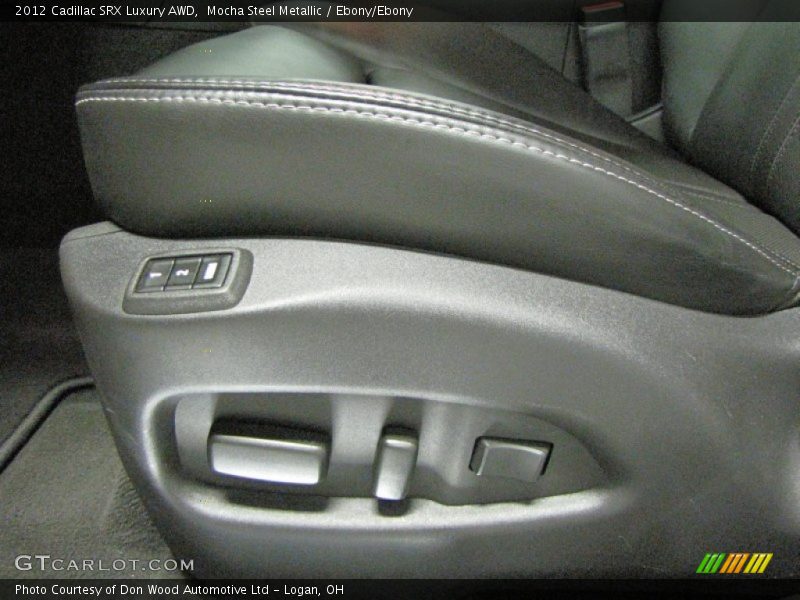 Mocha Steel Metallic / Ebony/Ebony 2012 Cadillac SRX Luxury AWD