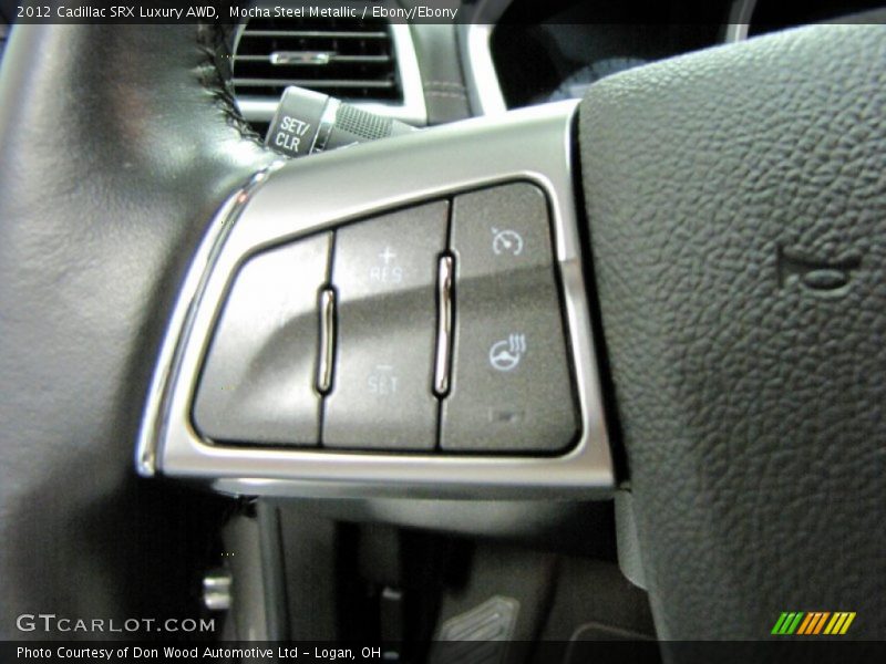 Mocha Steel Metallic / Ebony/Ebony 2012 Cadillac SRX Luxury AWD