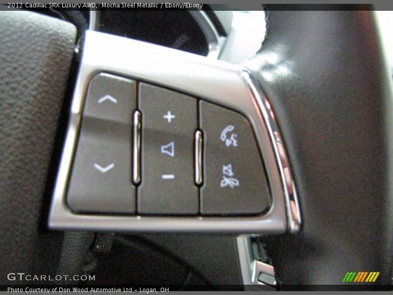 Mocha Steel Metallic / Ebony/Ebony 2012 Cadillac SRX Luxury AWD