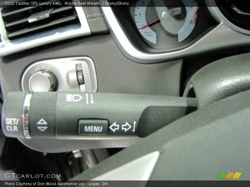 Mocha Steel Metallic / Ebony/Ebony 2012 Cadillac SRX Luxury AWD