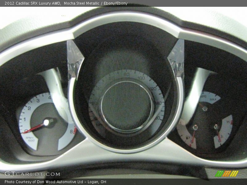 Mocha Steel Metallic / Ebony/Ebony 2012 Cadillac SRX Luxury AWD