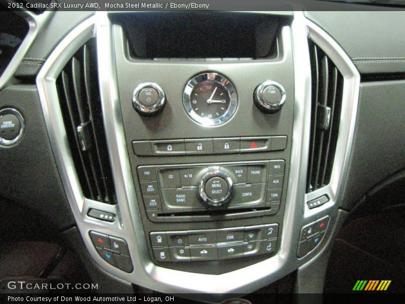 Mocha Steel Metallic / Ebony/Ebony 2012 Cadillac SRX Luxury AWD