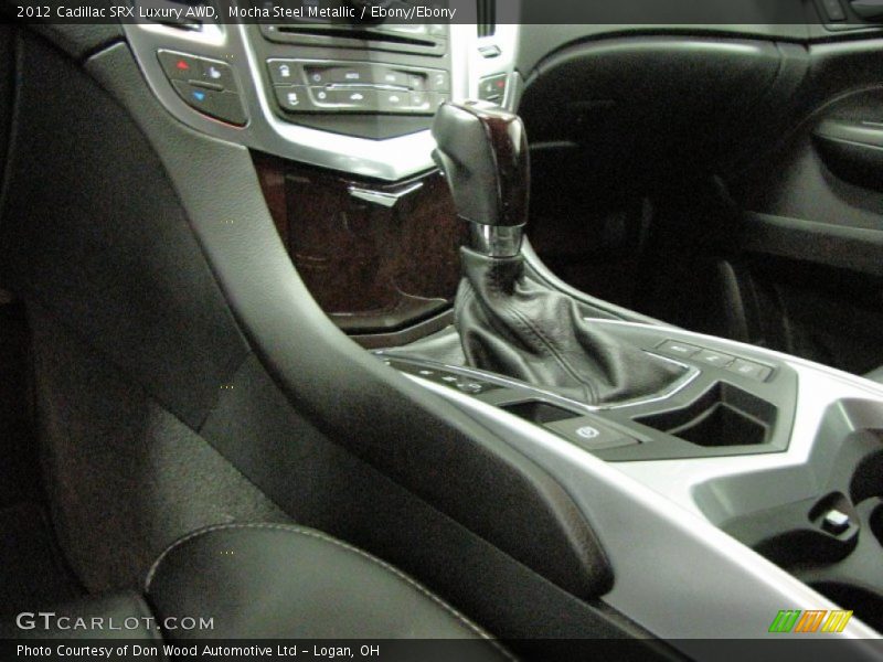 Mocha Steel Metallic / Ebony/Ebony 2012 Cadillac SRX Luxury AWD