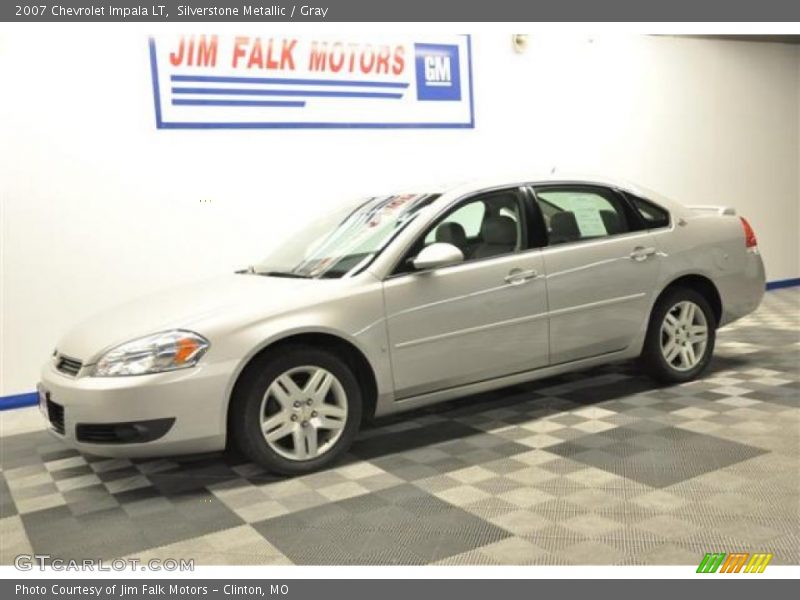 Silverstone Metallic / Gray 2007 Chevrolet Impala LT