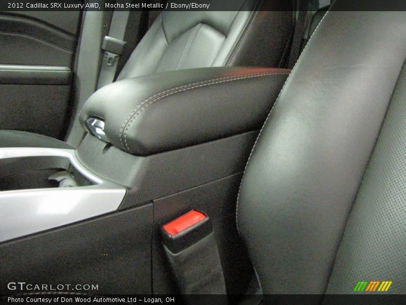 Mocha Steel Metallic / Ebony/Ebony 2012 Cadillac SRX Luxury AWD