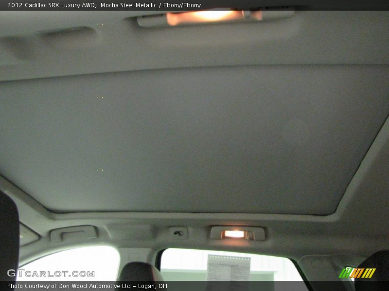 Mocha Steel Metallic / Ebony/Ebony 2012 Cadillac SRX Luxury AWD