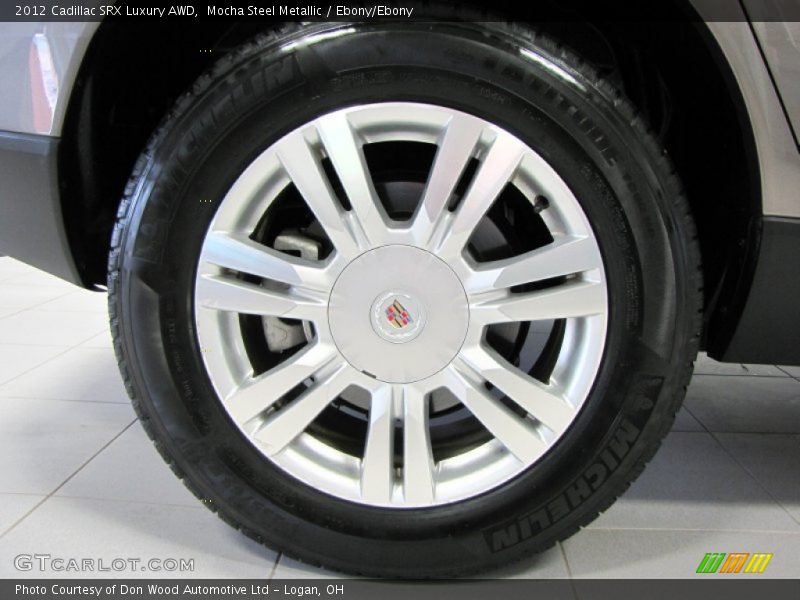 Mocha Steel Metallic / Ebony/Ebony 2012 Cadillac SRX Luxury AWD