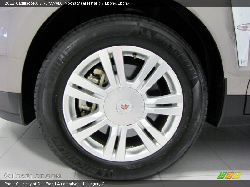 Mocha Steel Metallic / Ebony/Ebony 2012 Cadillac SRX Luxury AWD