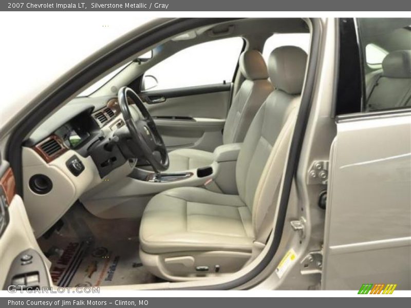 Silverstone Metallic / Gray 2007 Chevrolet Impala LT