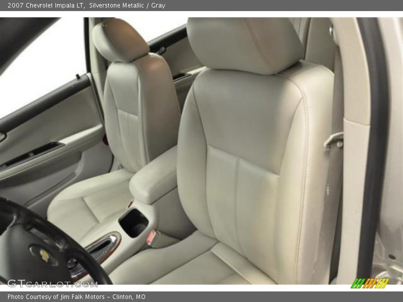 Silverstone Metallic / Gray 2007 Chevrolet Impala LT