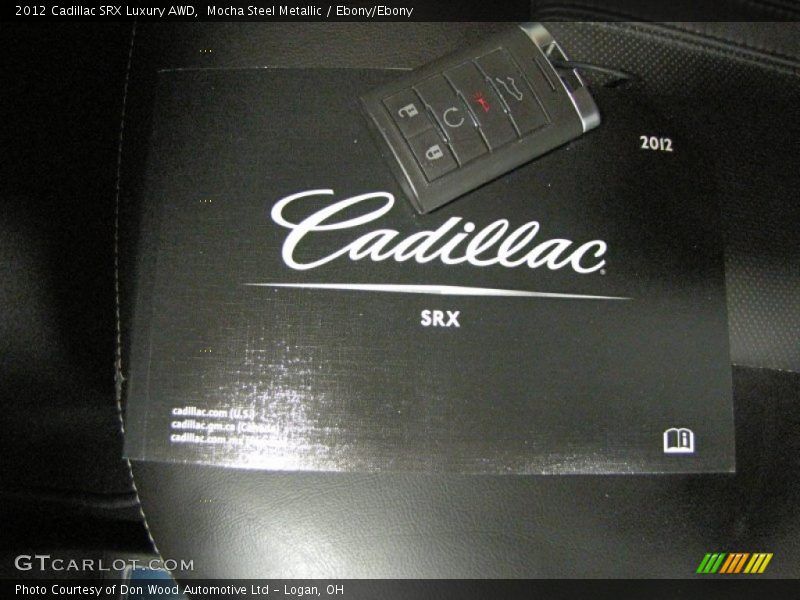 Mocha Steel Metallic / Ebony/Ebony 2012 Cadillac SRX Luxury AWD