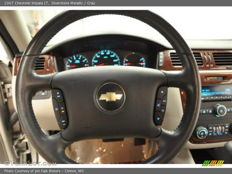 Silverstone Metallic / Gray 2007 Chevrolet Impala LT