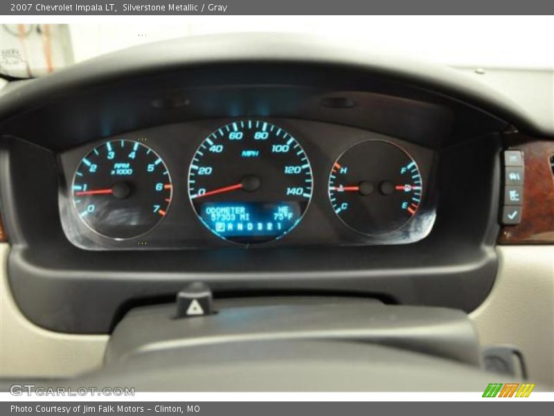 Silverstone Metallic / Gray 2007 Chevrolet Impala LT