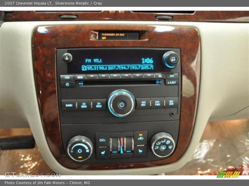Silverstone Metallic / Gray 2007 Chevrolet Impala LT