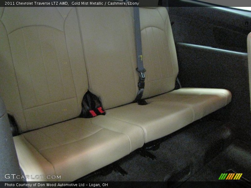 Gold Mist Metallic / Cashmere/Ebony 2011 Chevrolet Traverse LTZ AWD