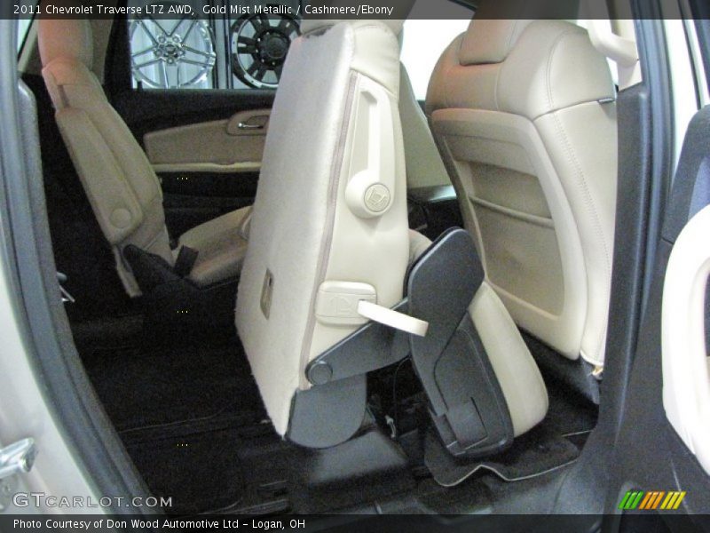 Gold Mist Metallic / Cashmere/Ebony 2011 Chevrolet Traverse LTZ AWD