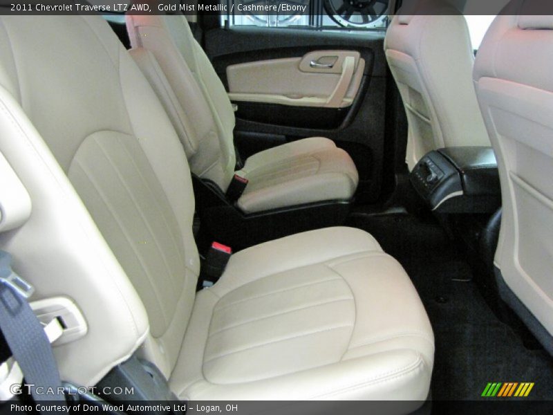 Gold Mist Metallic / Cashmere/Ebony 2011 Chevrolet Traverse LTZ AWD
