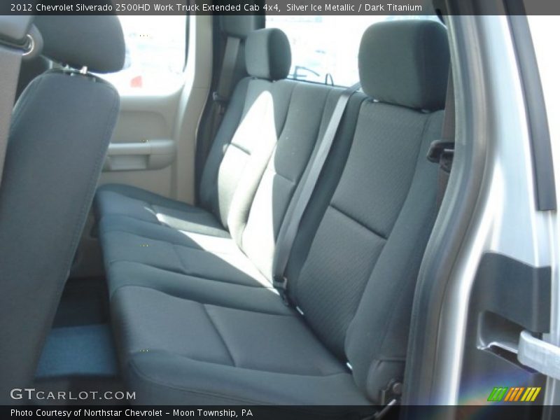 Silver Ice Metallic / Dark Titanium 2012 Chevrolet Silverado 2500HD Work Truck Extended Cab 4x4
