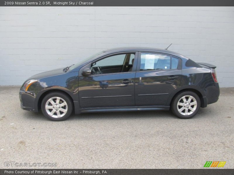 Midnight Sky / Charcoal 2009 Nissan Sentra 2.0 SR