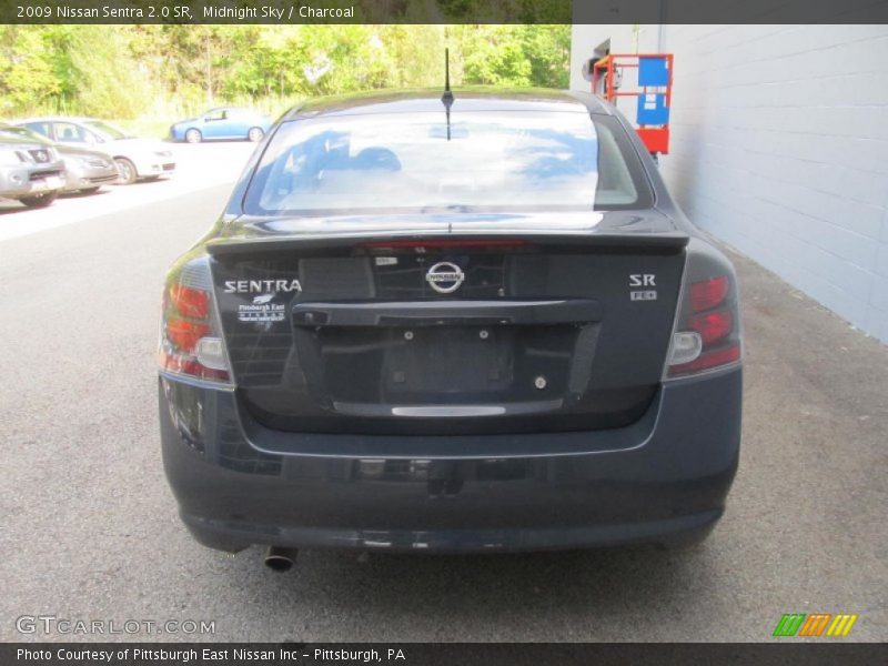 Midnight Sky / Charcoal 2009 Nissan Sentra 2.0 SR