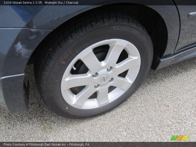Midnight Sky / Charcoal 2009 Nissan Sentra 2.0 SR