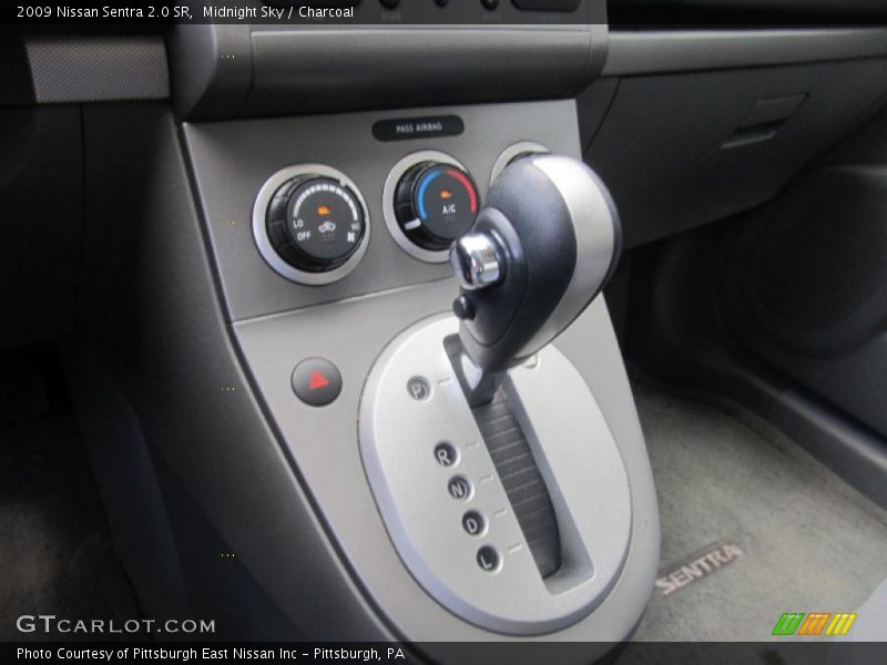  2009 Sentra 2.0 SR Xtronic CVT Automatic Shifter
