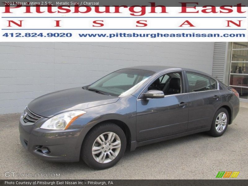 Metallic Slate / Charcoal 2011 Nissan Altima 2.5 SL