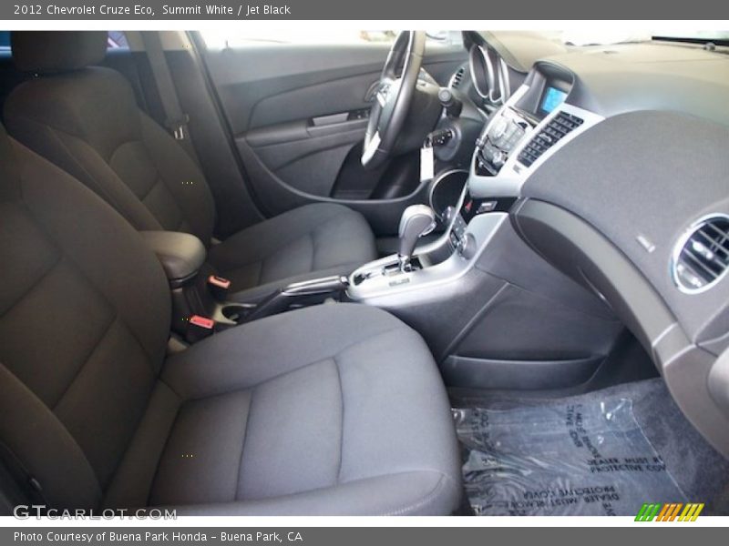 Summit White / Jet Black 2012 Chevrolet Cruze Eco