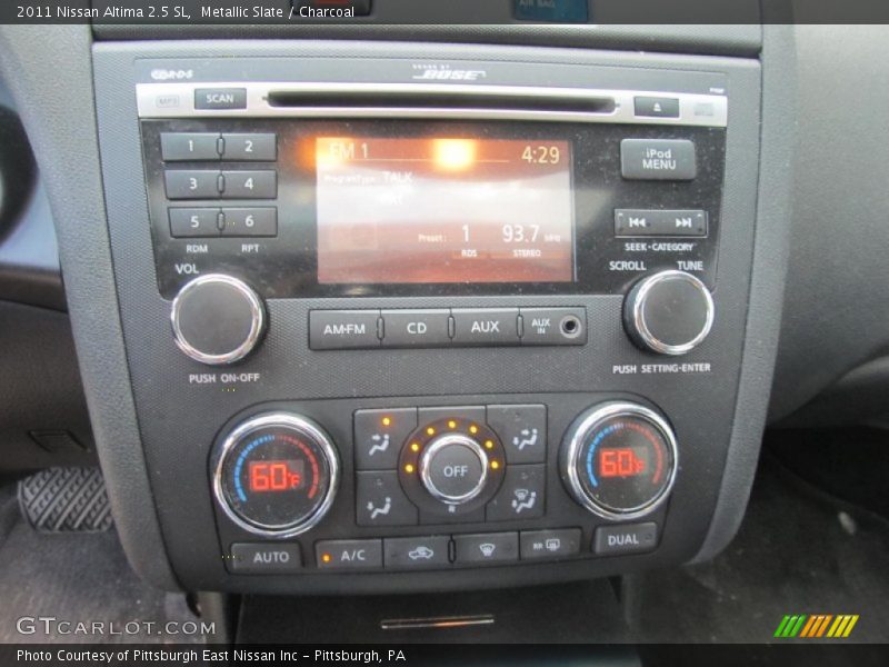 Metallic Slate / Charcoal 2011 Nissan Altima 2.5 SL