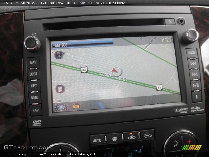 Navigation of 2013 Sierra 3500HD Denali Crew Cab 4x4