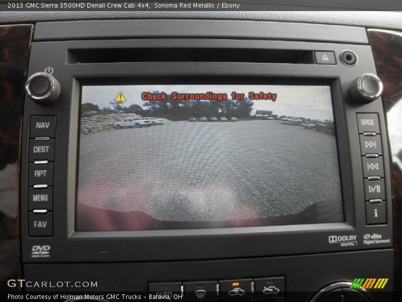 Sonoma Red Metallic / Ebony 2013 GMC Sierra 3500HD Denali Crew Cab 4x4