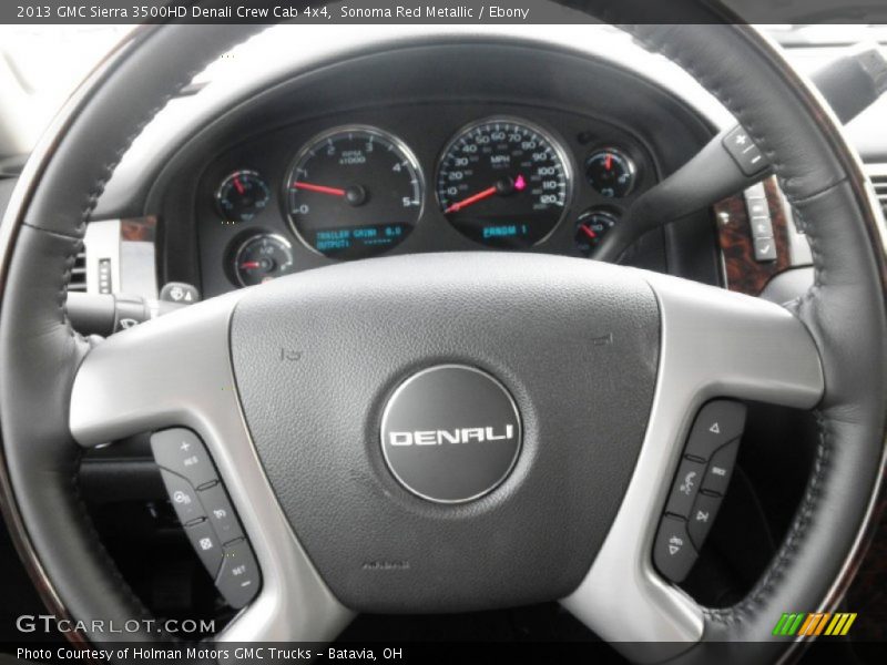 2013 Sierra 3500HD Denali Crew Cab 4x4 Steering Wheel