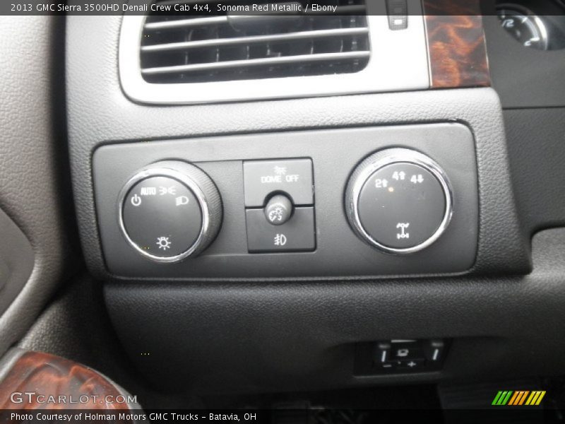 Controls of 2013 Sierra 3500HD Denali Crew Cab 4x4