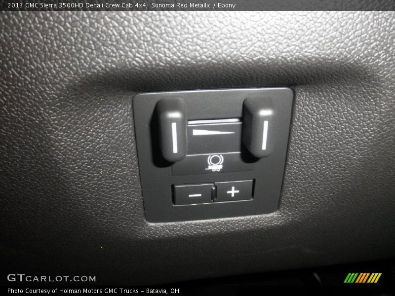 Controls of 2013 Sierra 3500HD Denali Crew Cab 4x4