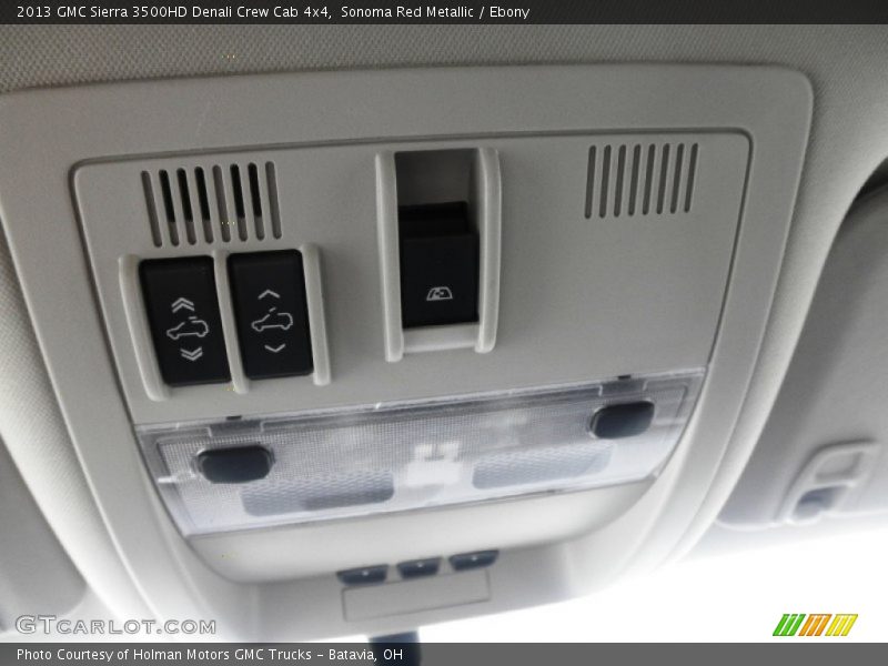 Sonoma Red Metallic / Ebony 2013 GMC Sierra 3500HD Denali Crew Cab 4x4
