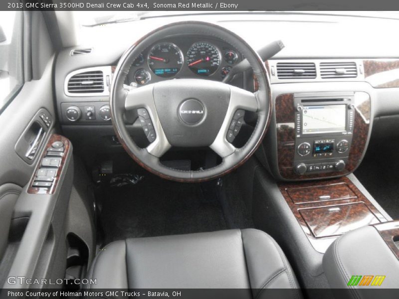 Dashboard of 2013 Sierra 3500HD Denali Crew Cab 4x4