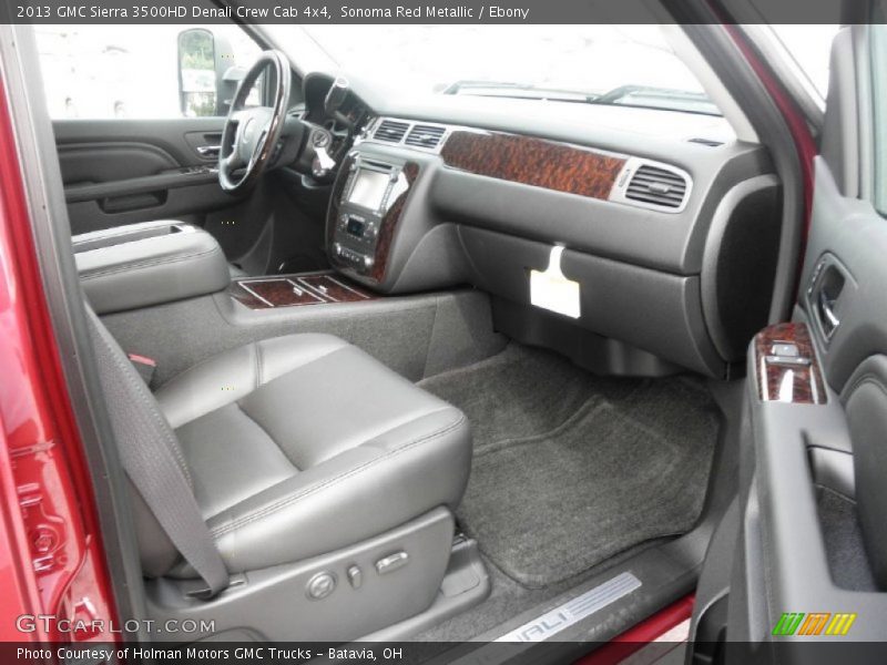  2013 Sierra 3500HD Denali Crew Cab 4x4 Ebony Interior