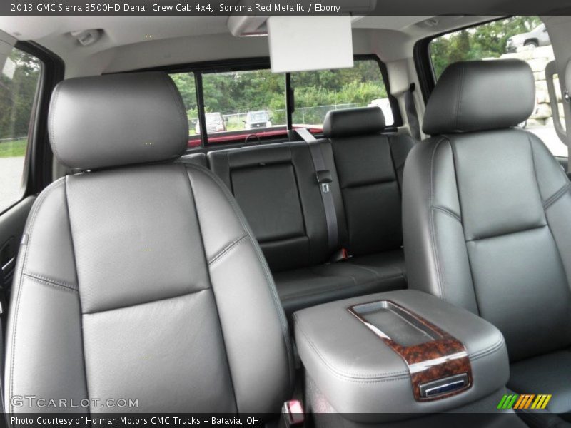  2013 Sierra 3500HD Denali Crew Cab 4x4 Ebony Interior