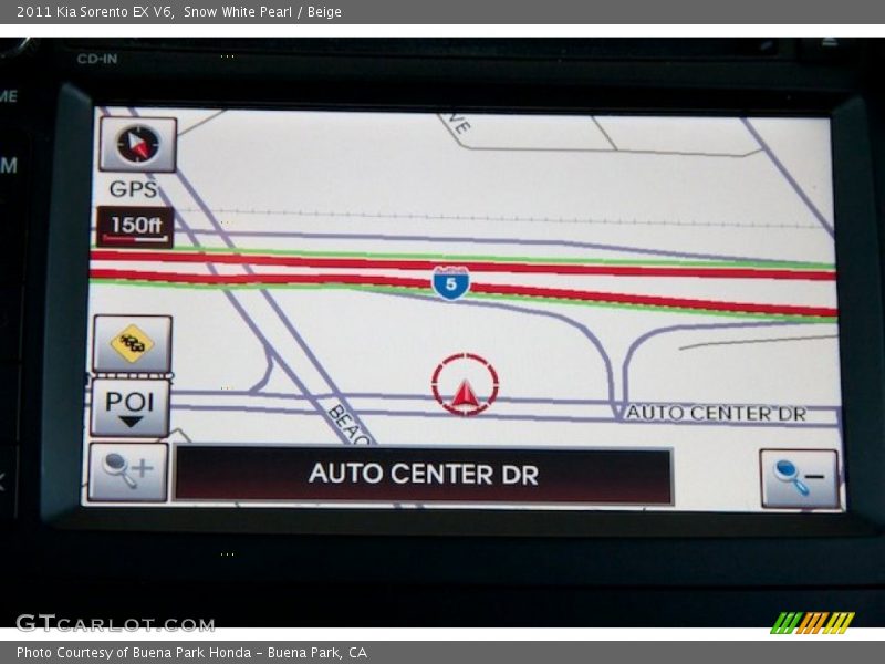 Snow White Pearl / Beige 2011 Kia Sorento EX V6