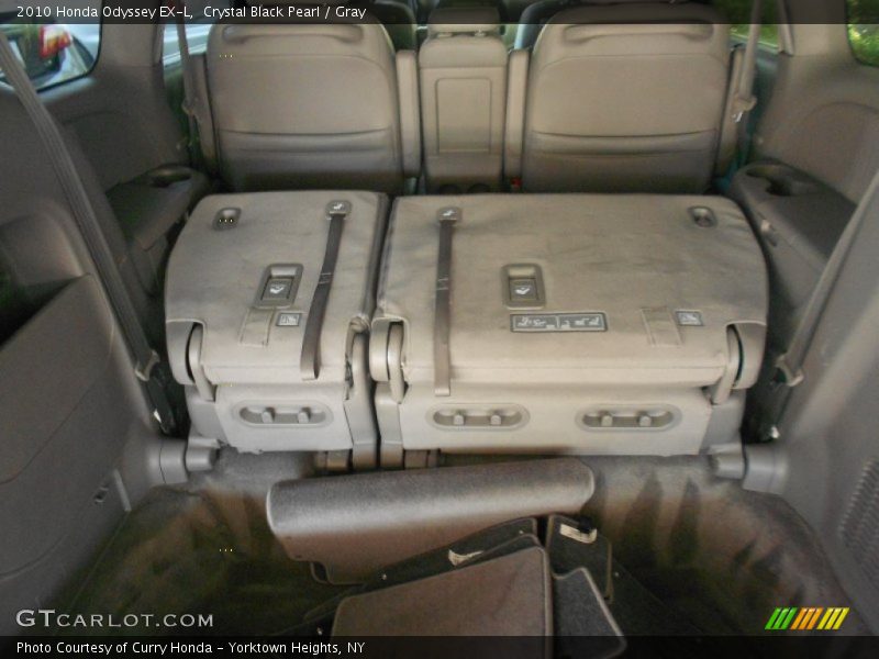 Crystal Black Pearl / Gray 2010 Honda Odyssey EX-L