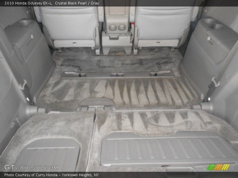 Crystal Black Pearl / Gray 2010 Honda Odyssey EX-L